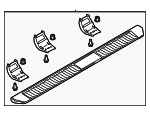 LC3Z16450AA - Body: Running Board for Ford Image