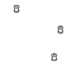 K13132123 - Steering: Gear Assembly Mount Bushing for Mazda: CX-9 Image