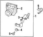 K2C143310B - Electrical: Actuator Bracket for Kia: Sephia Image