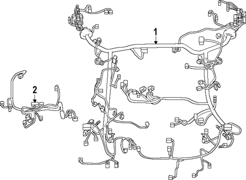 Wiring Harness for 2024 Lexus RZ300e #0