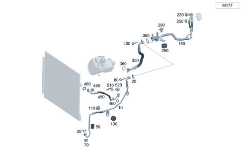 Refrigerant Line Routing for 2026 Mercedes-Benz G63 AMG #0