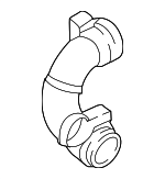 C2D30820 - Cooling System: Lower Hose for Jaguar: F-Type, XJ, XJR, XJR575 Image