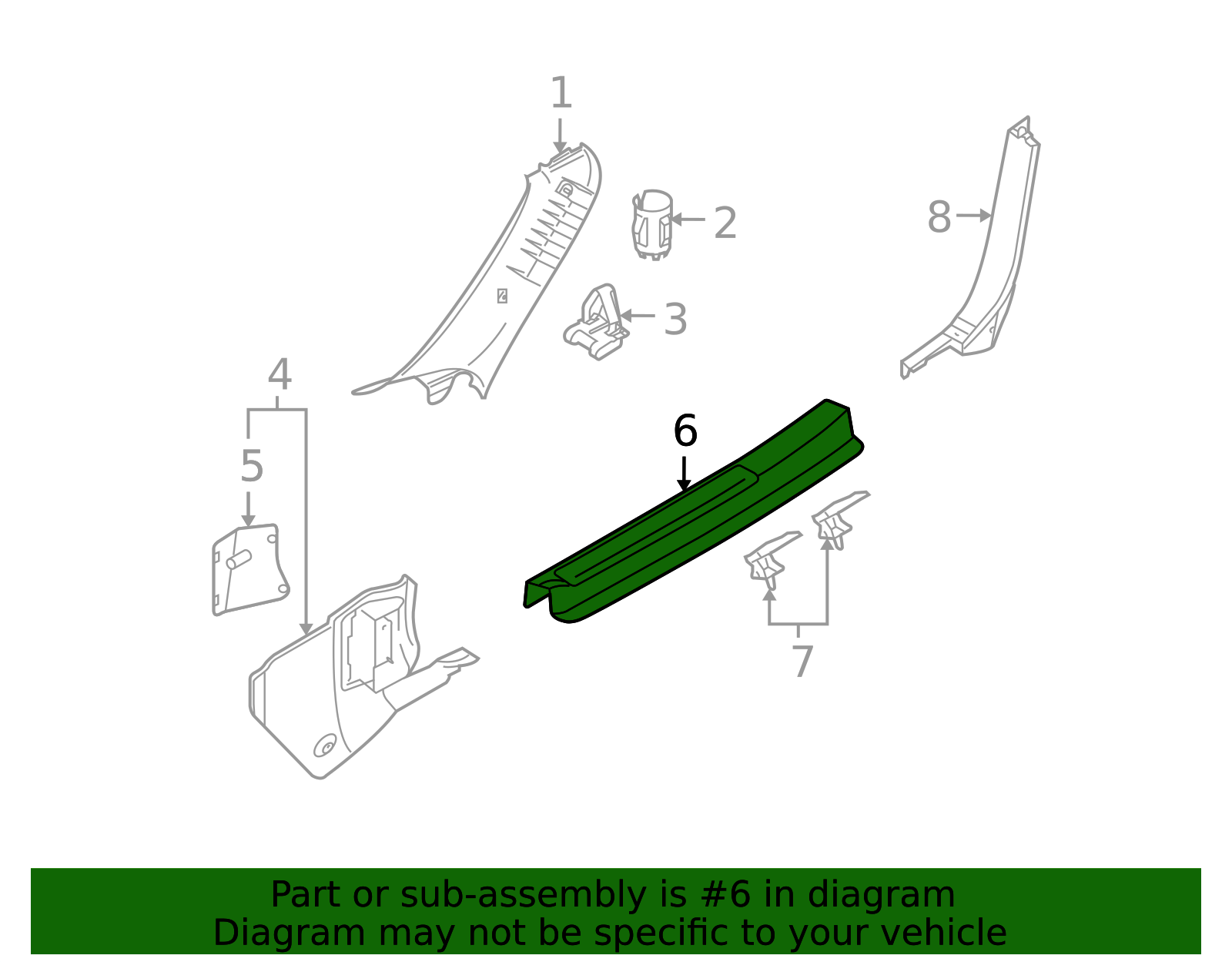 Na出品 NE51-68-720C-02 - Sill Plate - 2006-2015 Mazda MX-5 Miata | Mazda Swag