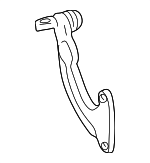 1F2Z19N589AA - HVAC: Compressor Assembly Brace for Ford: Freestar, Windstar | Mercury: Monterey Image