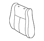 22604822 - Body: Seat Back Cover for GM Image