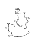 4782517AH - : Power Steering Pressure Hose for Mopar Image