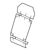81524TZ5A01 - Body: Seat Back Heater for Acura Image