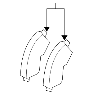 446548230 - : Disc Brake Pad Set for Toyota Image