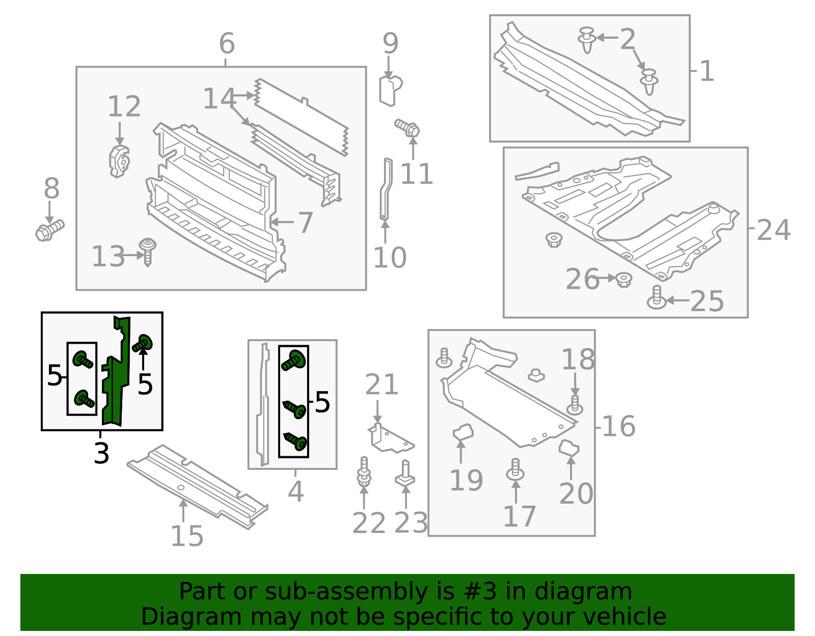 Radiator Air Deflector - OEM Engine Cooling Channel | AutoNation Parts