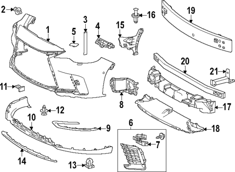 グラファイトブラック引き取り可 新車 納車前取り外し RX500H 前後バンパー グラファイトブラック引き取り可 新車 納車前取り外し RX500H 前後バンパー