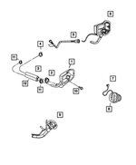 55359243AA - Fuel: Fuel Filler Housing for Mopar Image