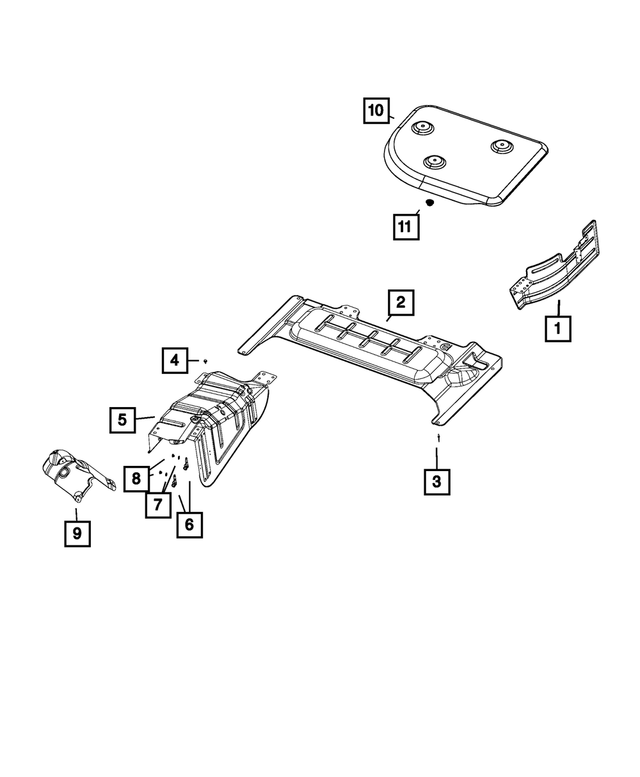 68118135AA - Exhaust: Rivet for Mopar Image