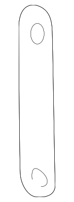 LC6260632 - Body: Reinforced Beam Bracket for Mazda: MPV Image