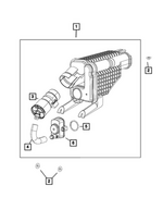 68684838AA - Emission Controls: Vapor Canister Assy for Jeep: Wrangler Image
