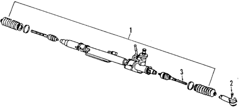 Steering Gear & Linkage for 1998 Mazda MPV #2