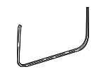 2367250800 - Body: Weather-strip On Body for Mercedes-Benz Image