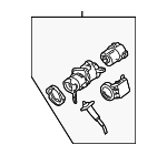 XR815757 - Body: Ignition Assembly for Jaguar Image