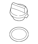 6Q103485D - Engine: Filler Cap for Audi: A3, A3 Quattro, A4, A4 allroad, A4 Quattro, A5 Quattro, A5 Sportback, A6 Quattro, Q5, Q5 Sportback, Q7, S3 Image