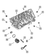 6034366 - Engine 5.7L Eight Cylinder: Plug for Mopar Image