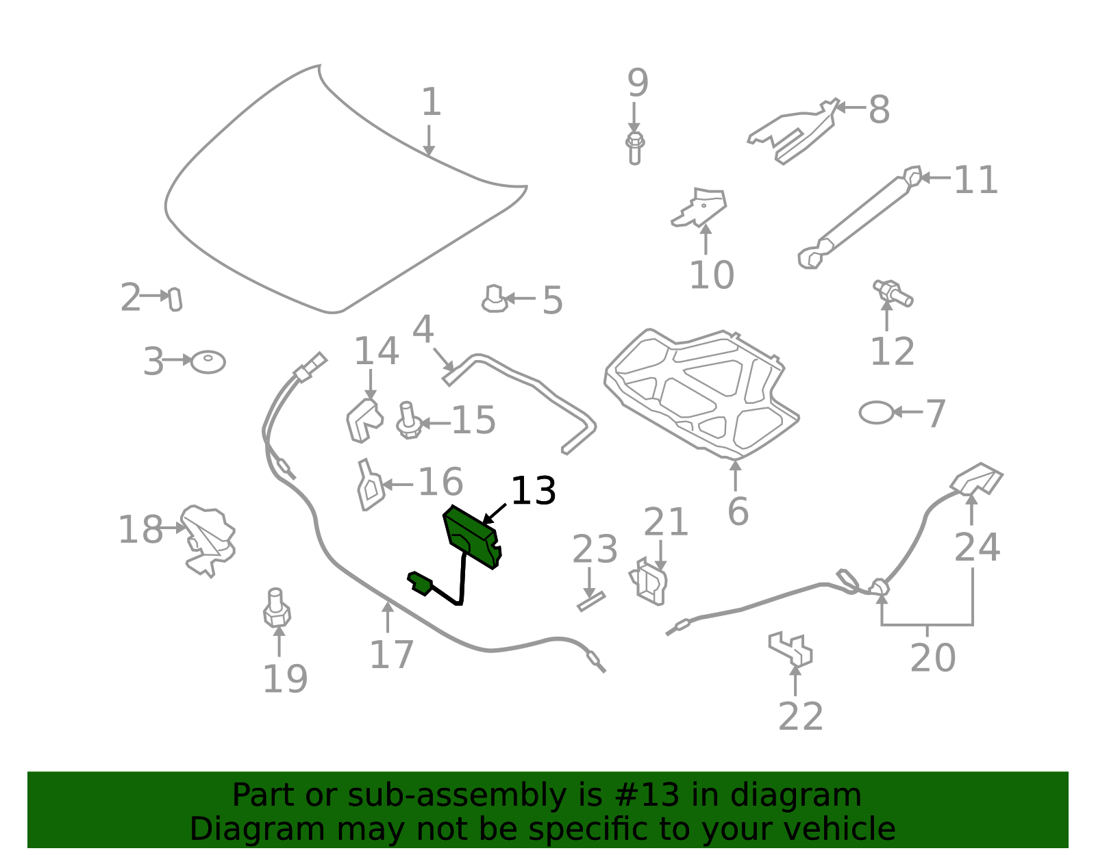 65601-JL60A - High-Quality Hood Latch for AutoNation Parts