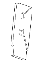 52205A13800 - Body: Seat Back Panel for BMW: X1 Image