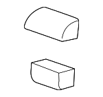 52207388454 - Body: Seat Back Cover for BMW Image