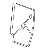 52207381149 - Body: Seat Back Panel for BMW: X1 Image