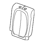 52207300105 - Body: Seat Back Pad for BMW Image