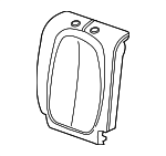 52207300106 - : 2016-2022 BMW X1 - Seat Back Pad for BMW: X1 Image