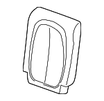 52207375651 - : 2016-2023 BMW - Seat Back Cover for BMW: X1, X2 Image