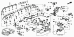 77950S9VA03 - Electrical/Exhaust/Heater/Fuel: SENSOR ASSY., ROLL RATE for Honda Image
