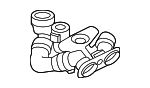 61218780517 - Electrical: Coolant Hose for BMW Image