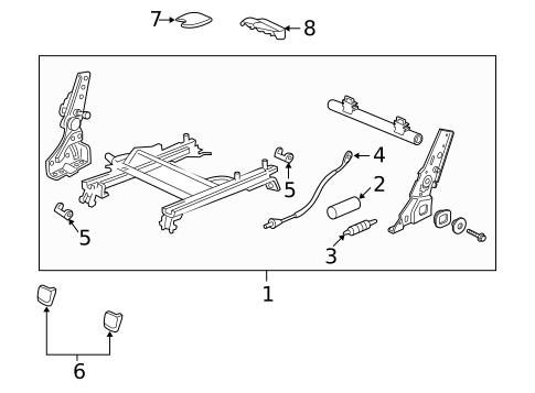 Tracks & Components for 2004 Honda Pilot #3