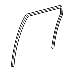 72735TNYG01 - : Run Weather-Strip for Honda: CR-V Image