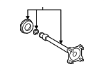 4130928071 - Suspension: Shaft for Toyota Image