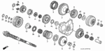 91028PR9003 - : Bearing, Needle (44X52X24.5) for Acura Image