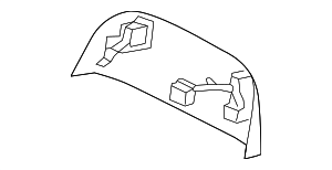 52108491475 - Body: Seat Back Panel for BMW: X5, X7 Image