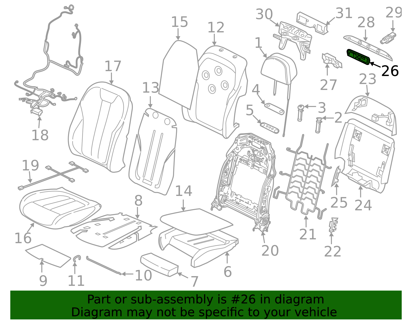 Trim Plate - BMW (52-10-5-A46-0E9)