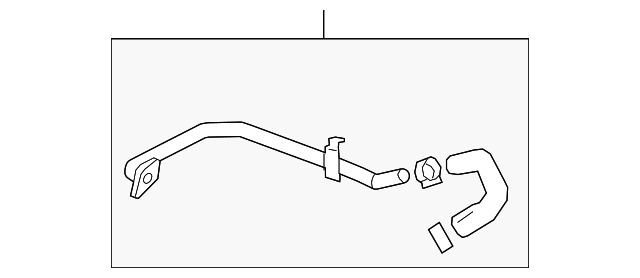 2019-2026 GM Engine Coolant Air Bleed Pipe 55509225 | GM Parts Warehouse