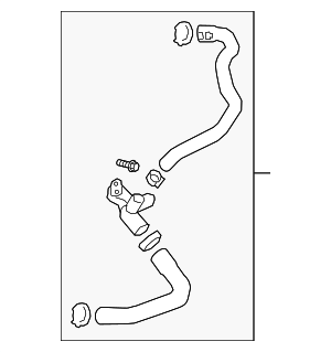 55509175 - 2019-2024 GM - Thermostat Bypass Hose | Partners Chevy