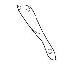 44521AA420 - Exhaust: Hanger for Subaru: Crosstrek, Forester, Impreza, Legacy, Outback Image