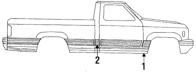 E9TZ9910176A - Body: Ground Effects for Ford Image