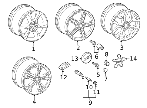 Wheels for 2014 Audi R8 #0