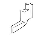 51335A17BA1 - Body: End Plate for BMW Image