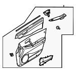 EG2868460K02 - : Door Trim Panel for Mazda: CX-7 Image