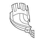 20850JN00A - Exhaust: Heat Shield for Nissan Image