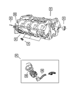 3830603 - Engine 5.9L Eight Cylinder: Camshaft Bearing for Dodge: Dakota, Durango, Ram 1500, Ram 2500, Ram 3500 Image