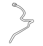 4D1260710A - HVAC: Hose for Audi: A8, A8 Quattro, S8 Image
