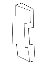 4D0260427 - HVAC: Condenser Bracket for Audi: A4, A4 Quattro, A6, A6 Quattro, A8, A8 Quattro, Allroad Quattro, S4, S8 Image