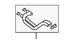 7805A088 - : Heater Hose for Mitsubishi: Lancer Image